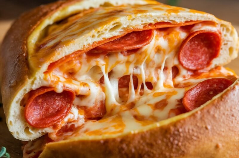 Cheesy Pepperoni Stromboli: The Ultimate Comfort Food for Family Dinners