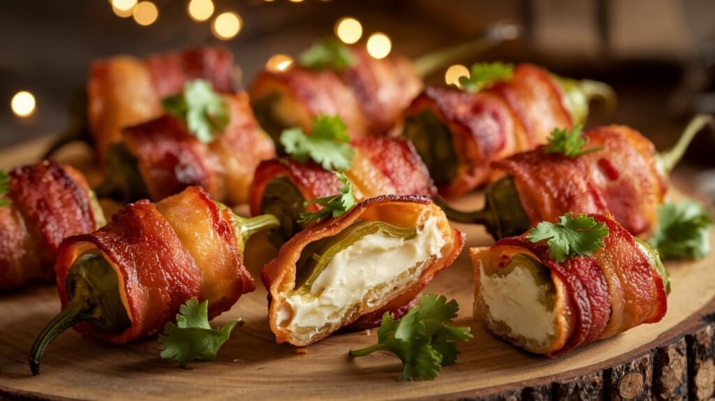 Crispy Bacon-Wrapped Jalapeño Poppers Recipe