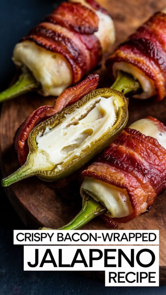 Crispy Bacon-Wrapped Jalapeno Poppers Recipe