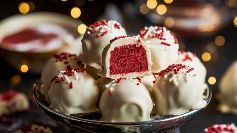 Delicious Red Velvet Truffles