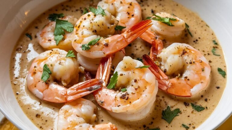 Quick and Creamy Garlic Shrimp A Perfect Dinner in Minutes!