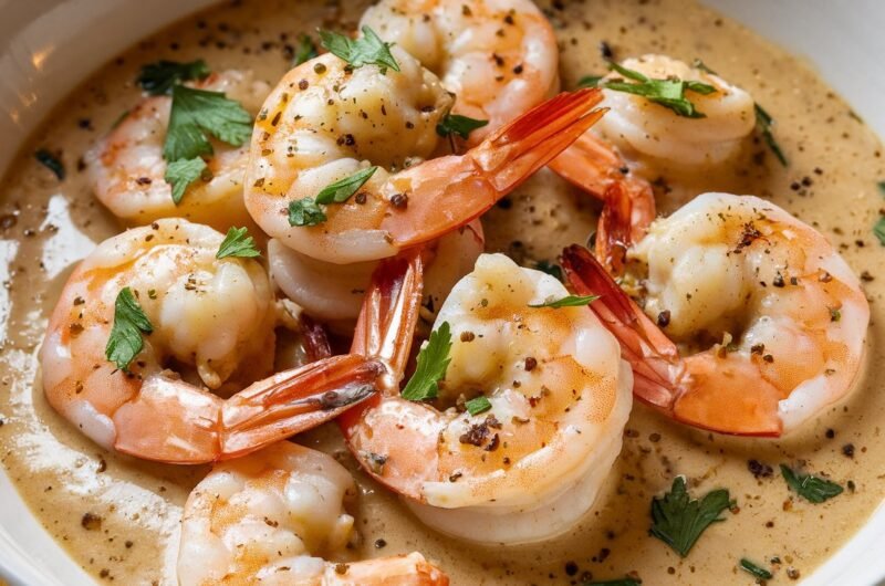 Quick and Creamy Garlic Shrimp: A Perfect Dinner in Minutes!