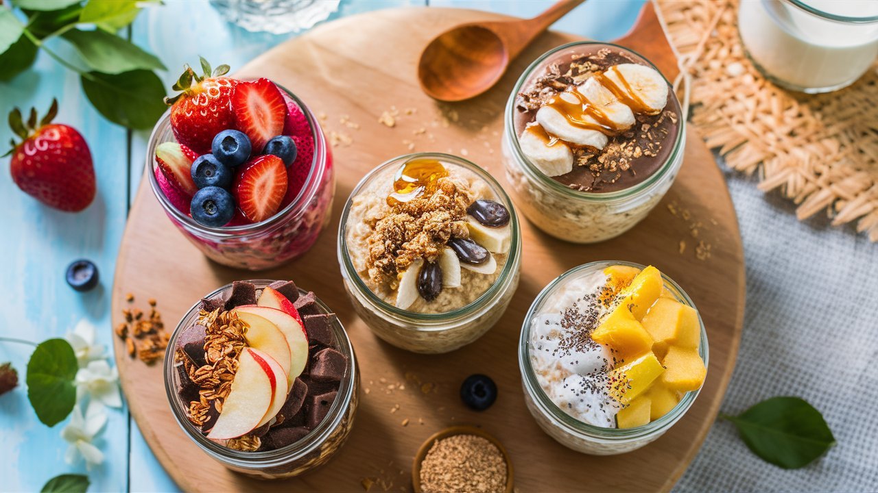 12 Healthy Overnight Oats Recipes That Will Transform Your Mornings!