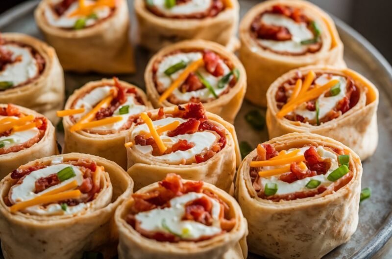Bacon Cheddar Ranch Pinwheels: A Savory Snack Everyone Will Love!