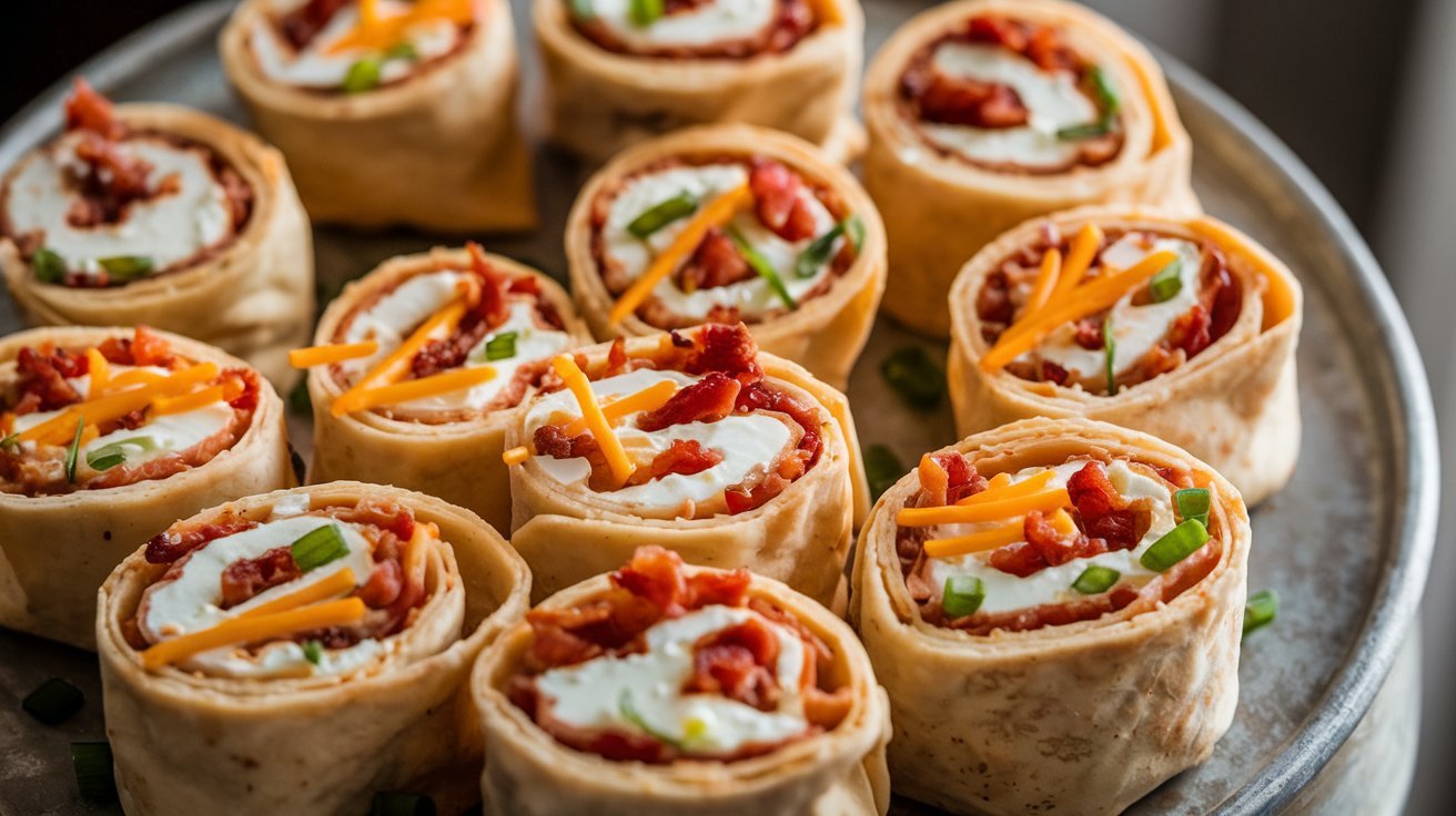 Bacon Cheddar Ranch Pinwheels Recipe