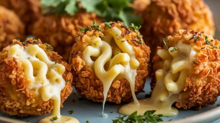 Crispy Fried Mac and Cheese Balls The Ultimate Party Snack