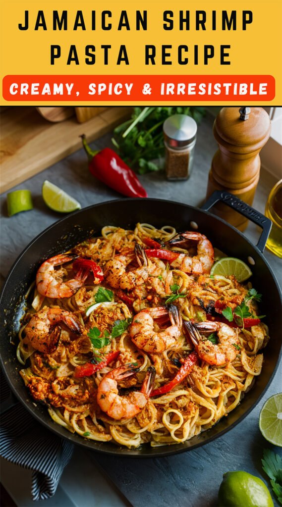 Jamaican Shrimp 
Pasta Recipe