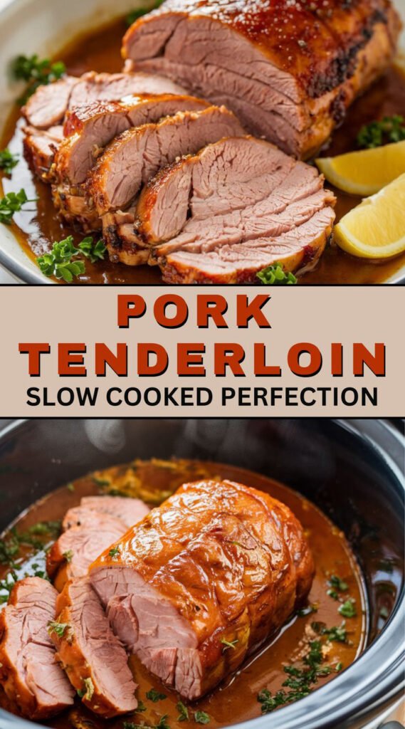 Slow Cooker Pork Tenderloin