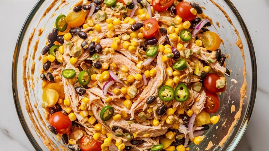 Quick Southwest Chicken Salad A Flavor Explosion in Every Bite