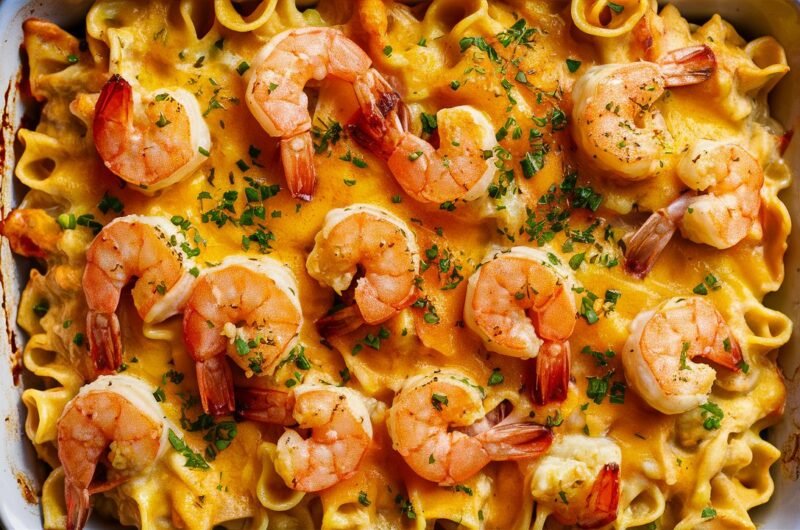 Shrimp Scampi Pasta Bake: The Ultimate Comfort Food Upgrade 🍤🧀