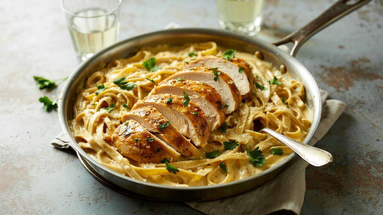 High-Protein Chicken Alfredo Recipe The Ultimate Comfort Food with a Fitness Twist