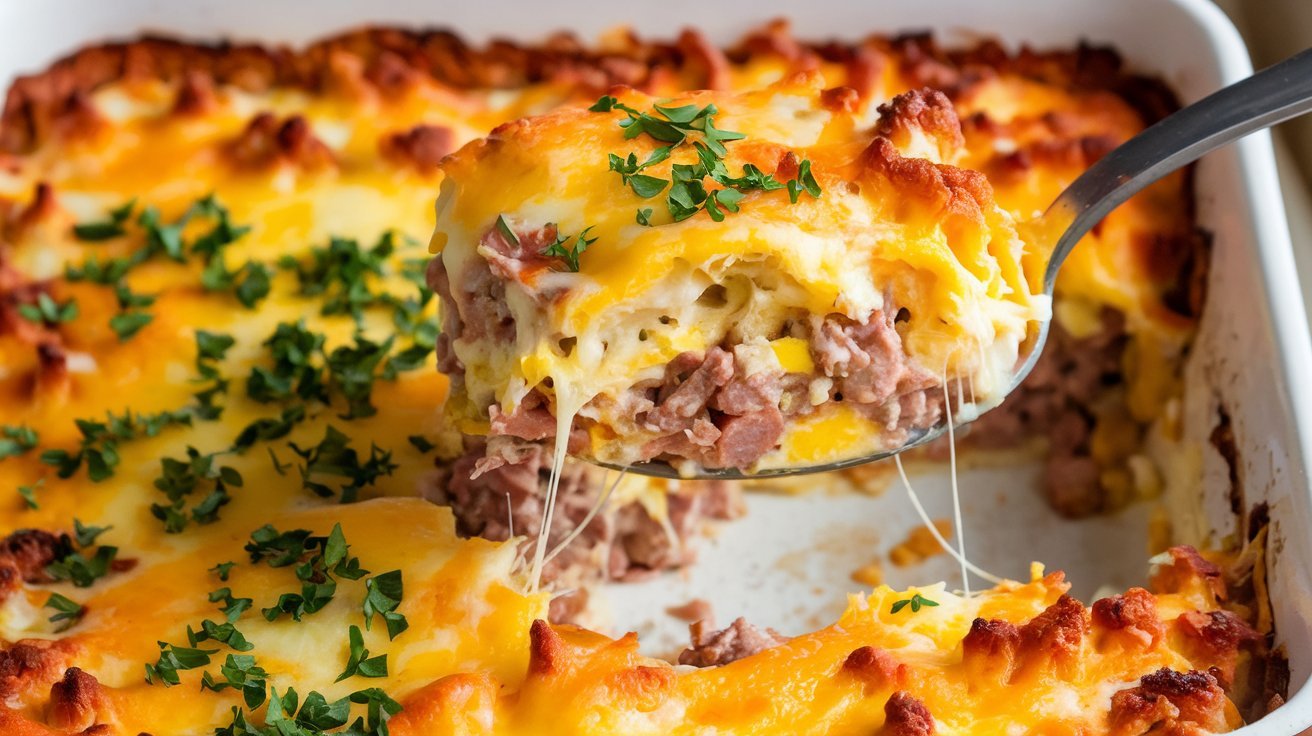 Savory Breakfast Sausage Egg and Cheese Casserole Recipe That Will Make You a Morning Person