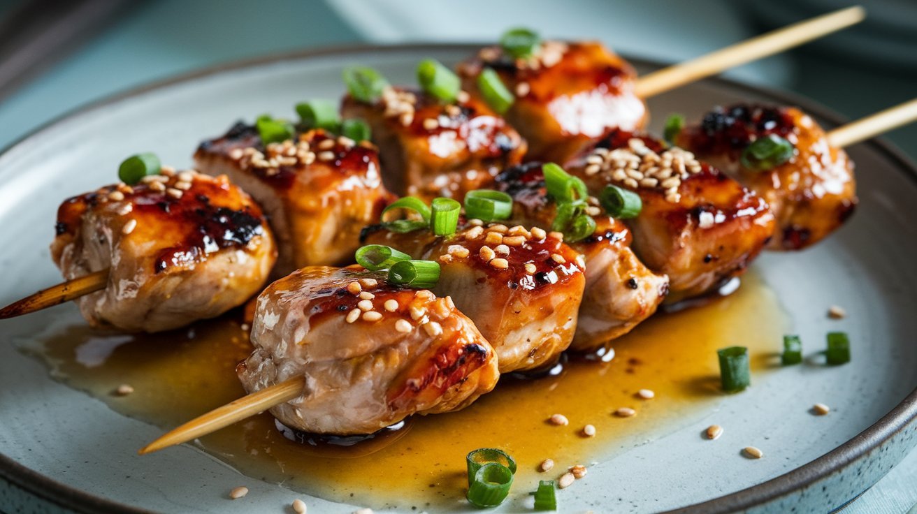 Honey Garlic Chicken Skewers The Perfect Blend of Sweet and Savory