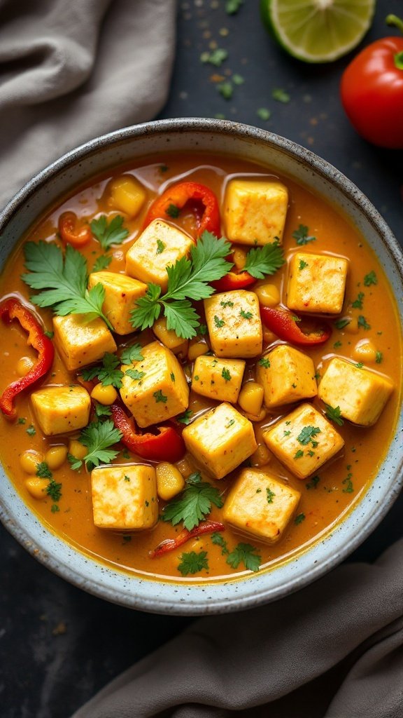 Thai Coconut Curry with Tofu
